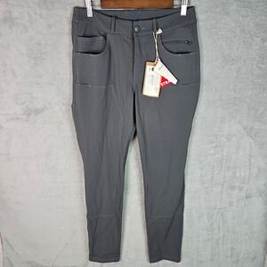 Engelbert Strauss Ladies Regular Work Pants Grey Stretch Utility Trousers Size 8